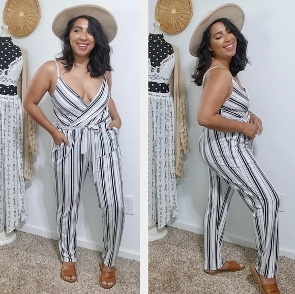SWEET DREAMS STRIPED JUMPSUIT - Picture 15 of 15
